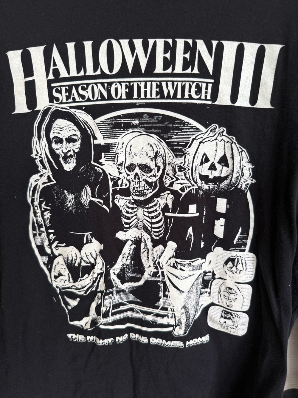 Halloween III Season of the Witch Graphic Long Sleeve Tee - Black